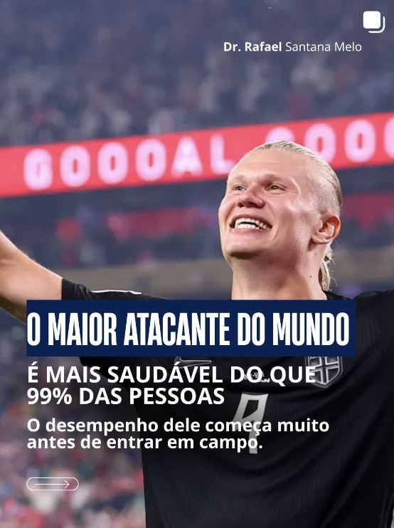 O desempenho começa muito antes de entrar em campo