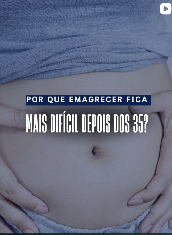 Por que emagrecer fica mais difícil depois dos 35?