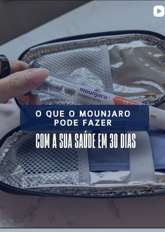 O que a tirzepatida pode fazer com a sua saúde em 30 dias