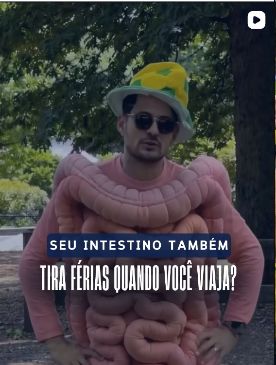 Seu intestino também tira férias quando você viaja?
